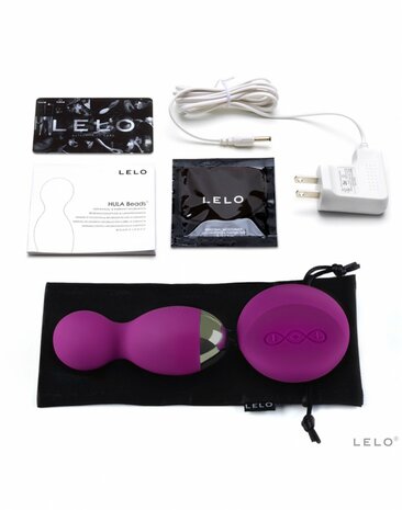 LELO - Hula Beads Roterende en vibrerende vagina Balletjes - paars