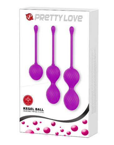 Pretty Love Kegel Ball Trainingsset - vaginale balletjes