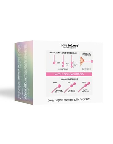 Love to Love - Per'fit Kit Kegel Balletjes Bekkenbodem Training - Roze