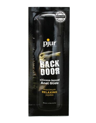 Pjur Back Door Relaxing Anaal Glijmiddel op siliconen basis - 50 sachets van 1.5 ml
