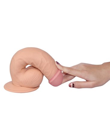 Lovetoy - The Ultra Soft Dude - Realistische Dildo - 21,5 x 4,5 cm