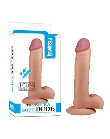 Lovetoy - The Ultra Soft Dude - Realistische Dildo - 23 cm x 4,1 cm