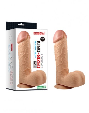 Lovetoy - Realistische Kingsize Dildo 23 cm