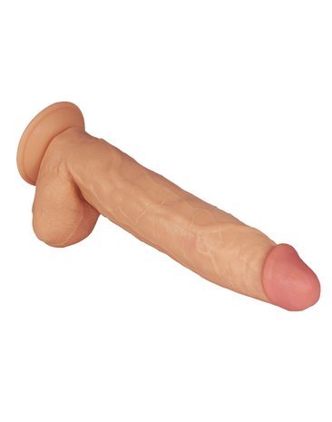 Lovetoy - Grote Dildo Van 28 cm - Lichte Huidskleur