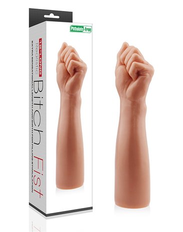 Lovetoy - Dildo XXL - The Bitch Fist Fucker - lichte huidskleur