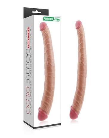 Lovetoy - Dubbele Dildo XXL - Lady Killer - 36 cm lang