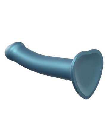 Strap-On-Me Semi-Realistische Mono Density Dildo Metallic Blauw