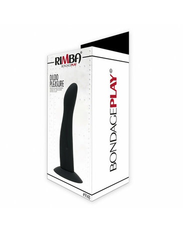 Rimba - Verwisselbare Curvy dildo Met Zuignap Voor strap-on En voorbind Harnasjes