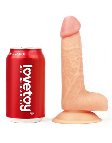 Lovetoy - The Ultra Soft Dude Realistische Dildo - 18 x 4 cm