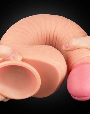 Lovetoy - Realistische XXL Dildo 30.5 cm - Lichte Huidskleur