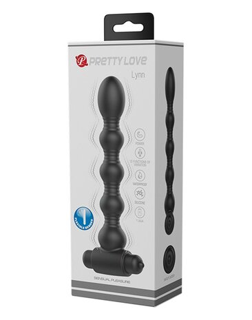 Pretty Love - Lynn - Vibrerende Buttplug - Zwart