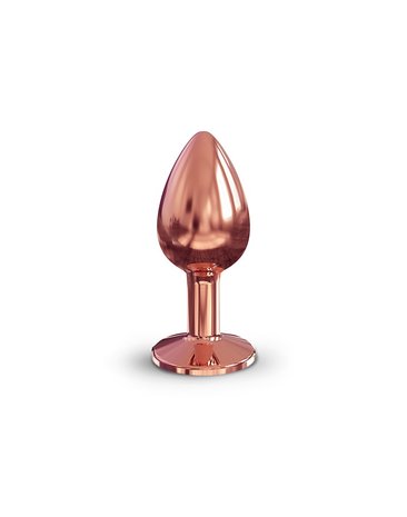 Dorcel - Diamond Metalen Butt Plug - Rose Goud - maat S