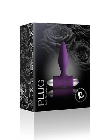 Rocks-Off Petite Sensations vibrerende Buttplug - paars