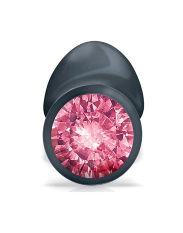 Dorcel Geisha Buttplug met bewegende metalen balletjes en paars kristal - Maat L