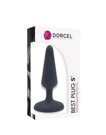 Dorcel - Klassieke Buttplug Best Plug - Zwart - Maat S