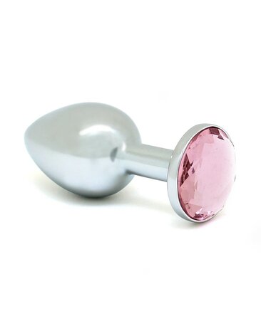 Buttplug XS met roze kristal