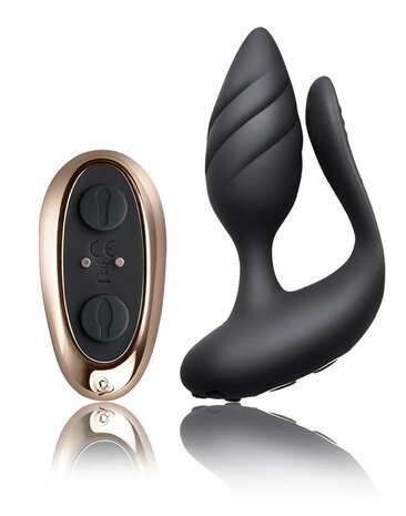 Rocks-off Partner Vibrator COCKTAIL met afstandsbediening - zwart