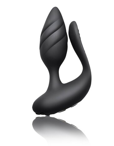 Rocks-off Partner Vibrator COCKTAIL met afstandsbediening - zwart