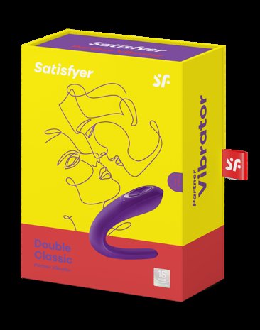 Partner Toy vibrator voor koppels - paars