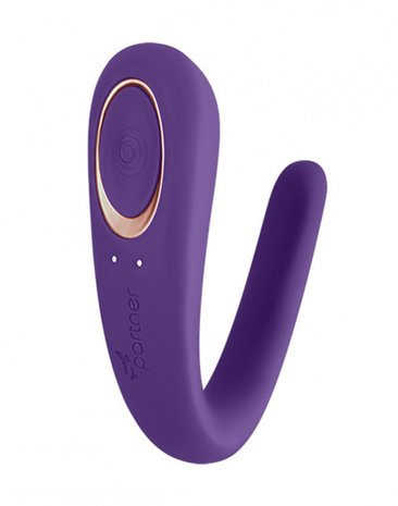 Partner Toy Vibrator Voor Koppels - Paars