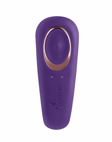 Partner Toy vibrator voor koppels - paars