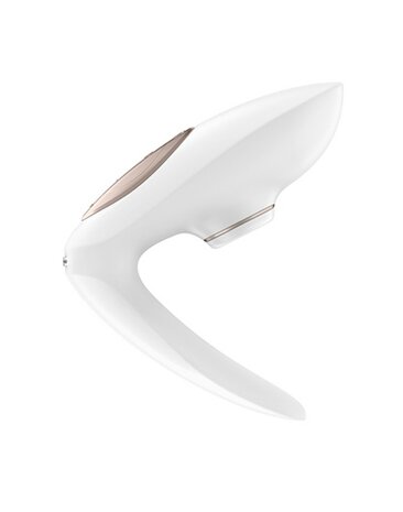 Satisfyer - Pro 4 Luchtdruk vibrator Koppels - Wit/Brons