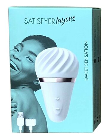 Satisfyer - Sweet Sensation Lay-On Vibrator - Wit