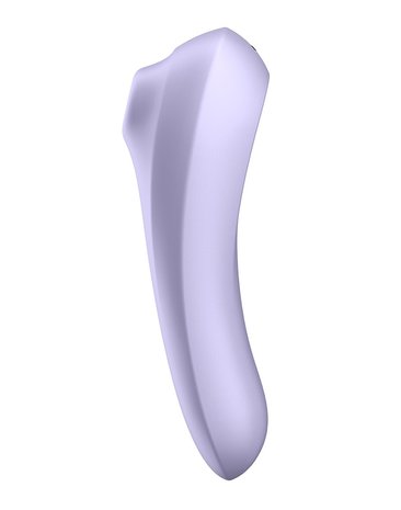 Satisfyer - Dual Pleasure - Luchtdruk en G-spot Vibrator - Met Bluetooth En App Control - Lila