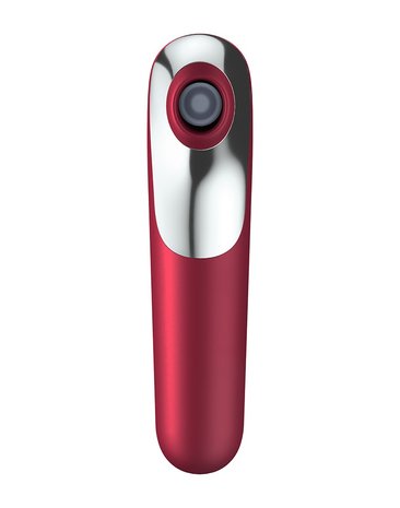 Satisfyer - Dual Love - Vibrerende Luchtdruk Vibrator - Met Bluetooth En App Control - Rood