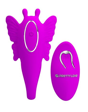 Pretty Love Partner Vibrator CHIMERA met afstandsbediening - dieproze