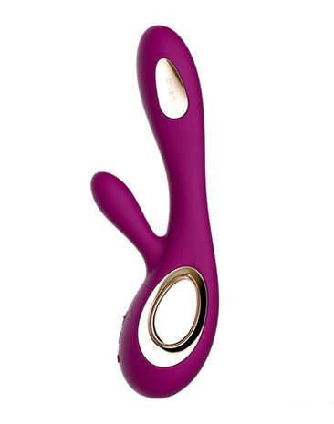 LELO - Soraya Wave rabbit Vibrator - Diep Roze