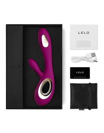 LELO - Soraya Wave rabbit Vibrator - Diep Roze