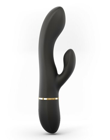 Dorcel - Flexibele Rabbit Vibrator Glam Rabbit - Zwart