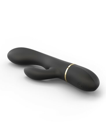 Dorcel - Flexibele Rabbit Vibrator Glam Rabbit - Zwart