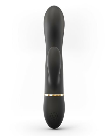 Dorcel - Flexibele Rabbit Vibrator Glam Rabbit - Zwart