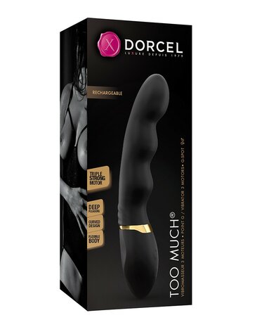 Dorcel - Too Much 2.0 - Buigbare Vibrator Met 3 Motoren