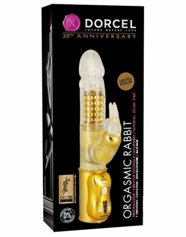 Dorcel - Golden Orgasmic Rabbit - Rabbit Vibrator - Limited Edition