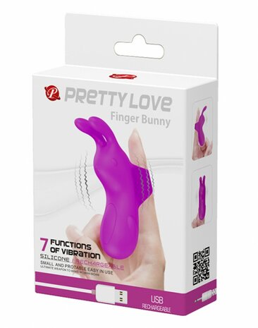 Pretty Love Bunny Vinger Vibrator