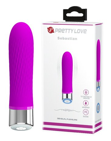 Pretty Love - Sebastian - Mini Vibrator - Roze