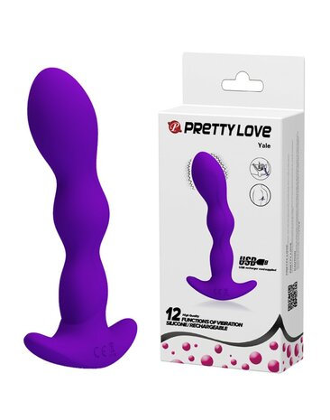 Pretty Love - Yale - Anaal Vibrator - Paars