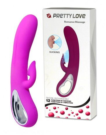 Pretty Love Zuigende Clitoris vibrator ROMANCE - roze