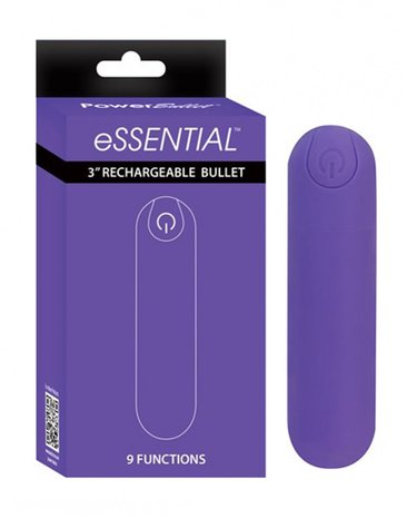 Essential Power Bullet Mini Vibrator - paars