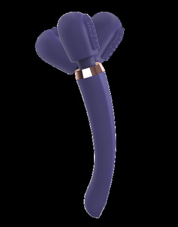 Love to Love - Brush Crush Wand Vibrator - Paars