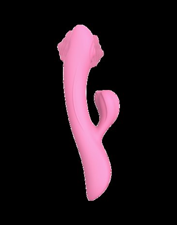 Love to Love - Bunny & Clyde - Rabbit Vibrator Met Tapping Functie - Roze