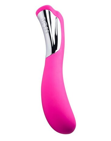 Dorr - Silker G Point Curved G-spot Vibrator - Roze