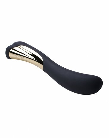 Dorr - Silker G Point Curved G-spot Vibrator - Zwart