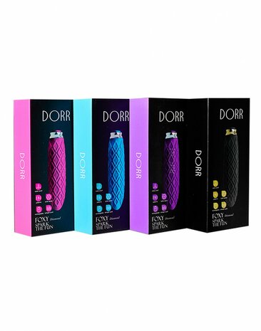 Dorr - Foxy Diamond Mini vibrator - turquoise