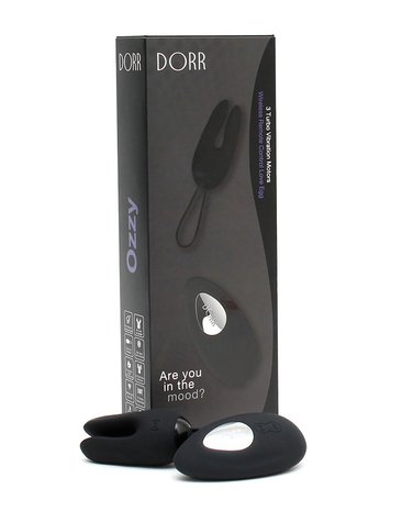 Dorr - Rabbit Vibrerend Eitje plus Opleg Vibrator - Ozzy - Zwart