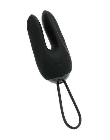 Dorr - Rabbit Vibrerend Eitje plus Opleg Vibrator - Ozzy - Zwart