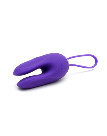 Dorr rabbit vibrerend eitje + opleg vibrator OZZY - paars